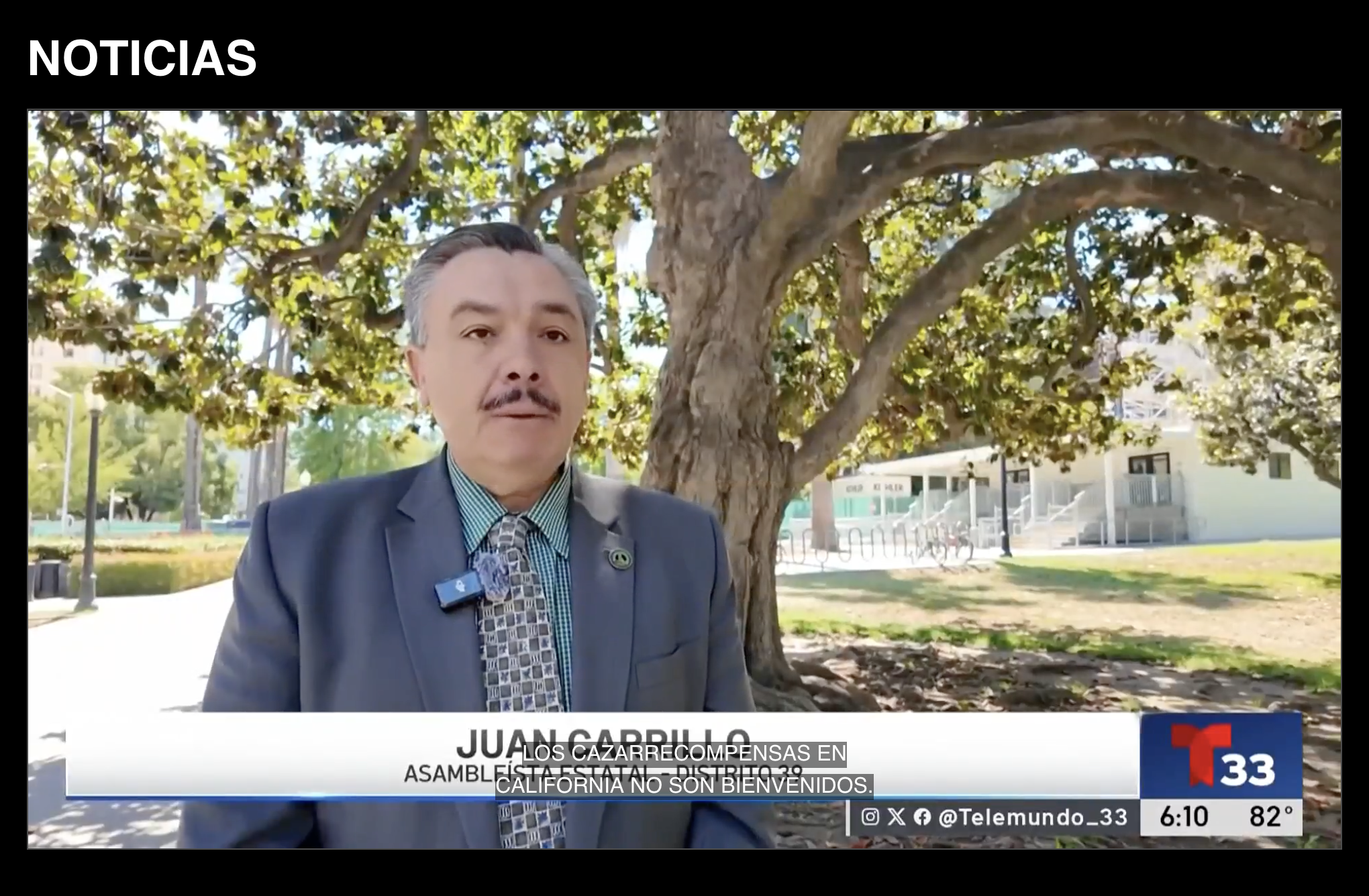 Telemundo Interview