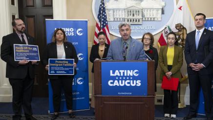 Latino Caucus Press Conference