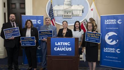 Latino Caucus Press Conference