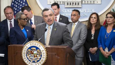 Immigrants Rights LA County Delegation Press Conference
