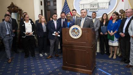 Immigrants Rights LA County Delegation Press Conference