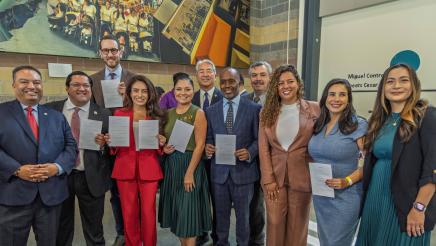Governor Newsom signs a historic legislation package to protect immigrant communities, hold Trump accountable