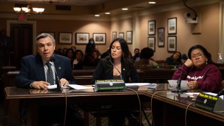 Assemblymember Juan Carrillo Present AB555 & AB1536 in the Human Services Committee